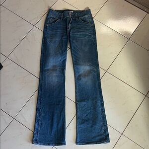 Hudson’s Dark Blue Bootcut Jeans size 28